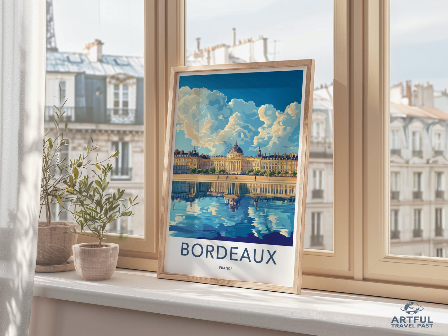 Bordeaux Poster - France Wall Art