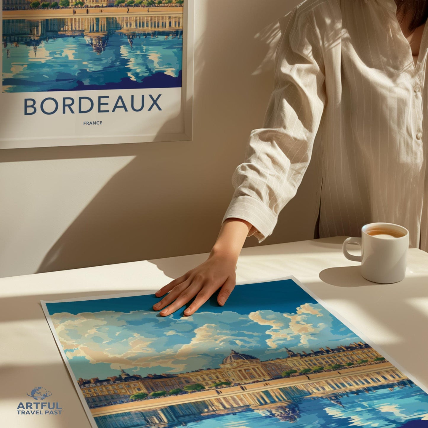 Bordeaux Poster - France Wall Art