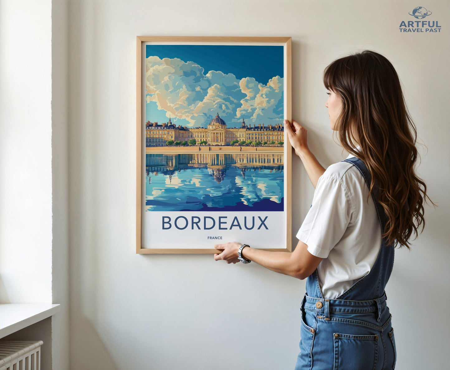 Bordeaux Poster - France Wall Art