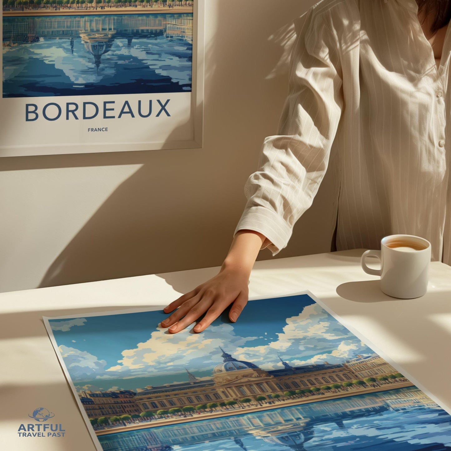Bordeaux Poster - France Wall Art