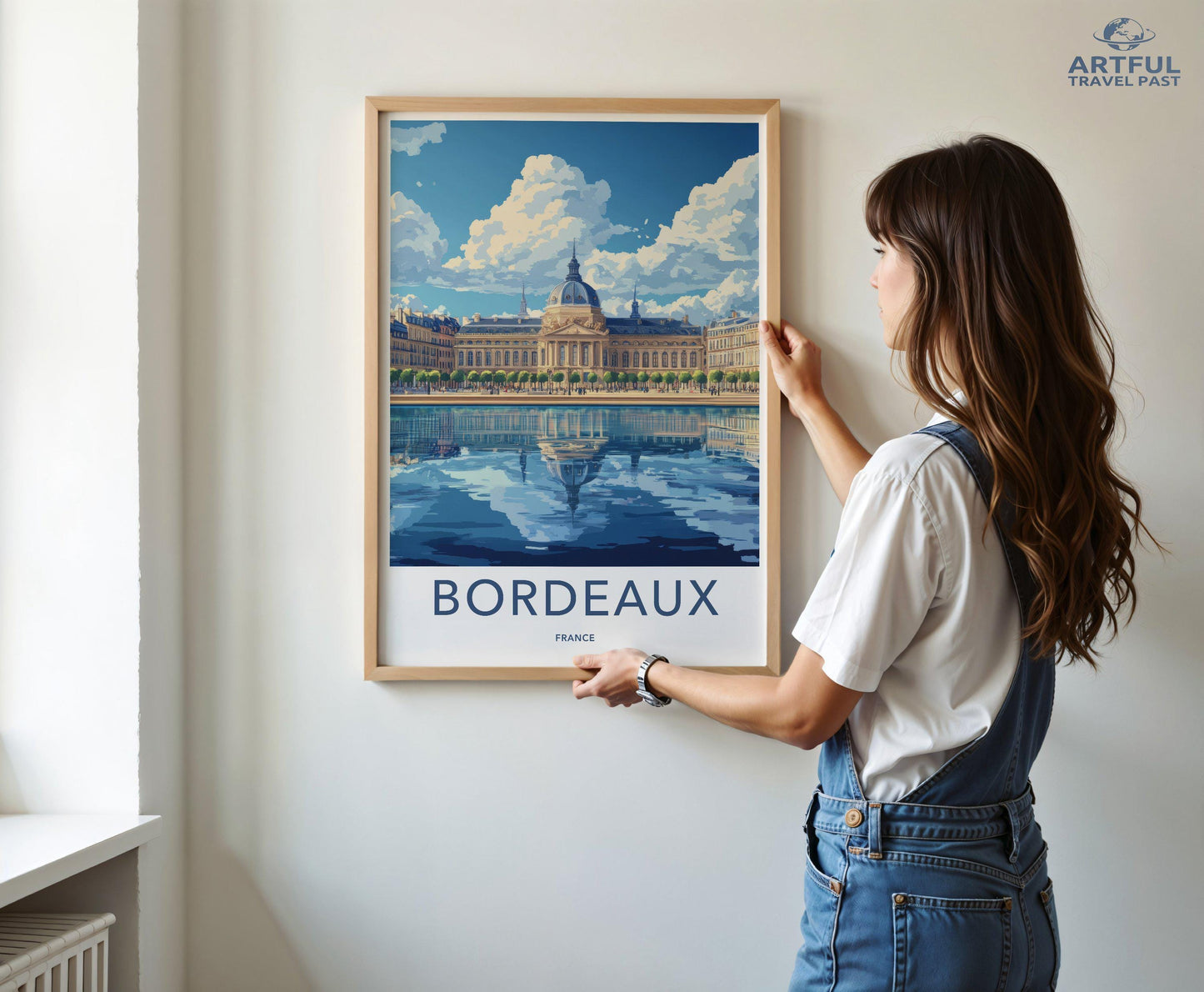 Bordeaux Poster - France Wall Art