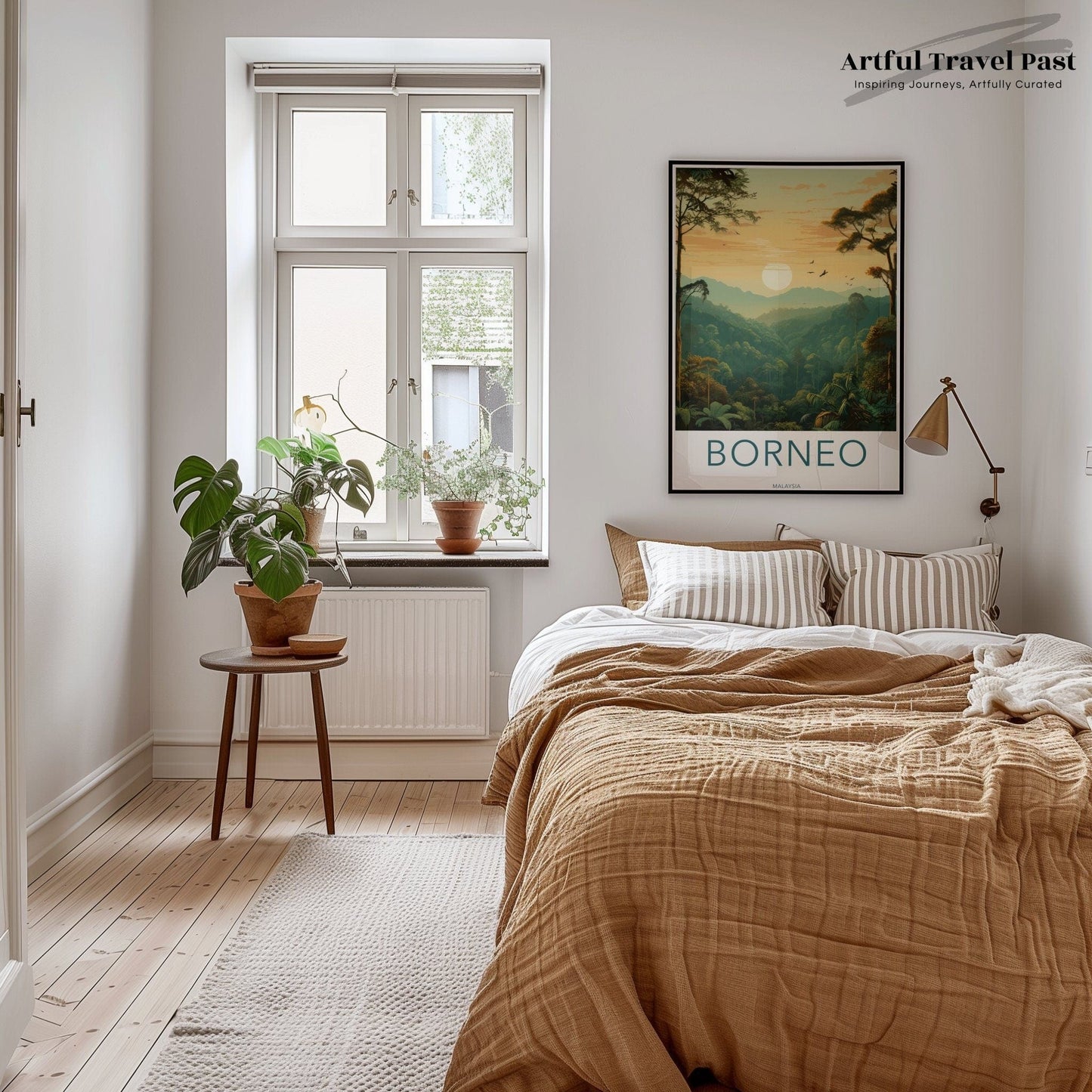 Borneo Rainforest Poster | Malaysia Wall Art