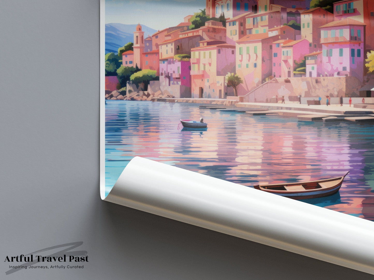 Bosa Poster - Sardinia Wall Art
