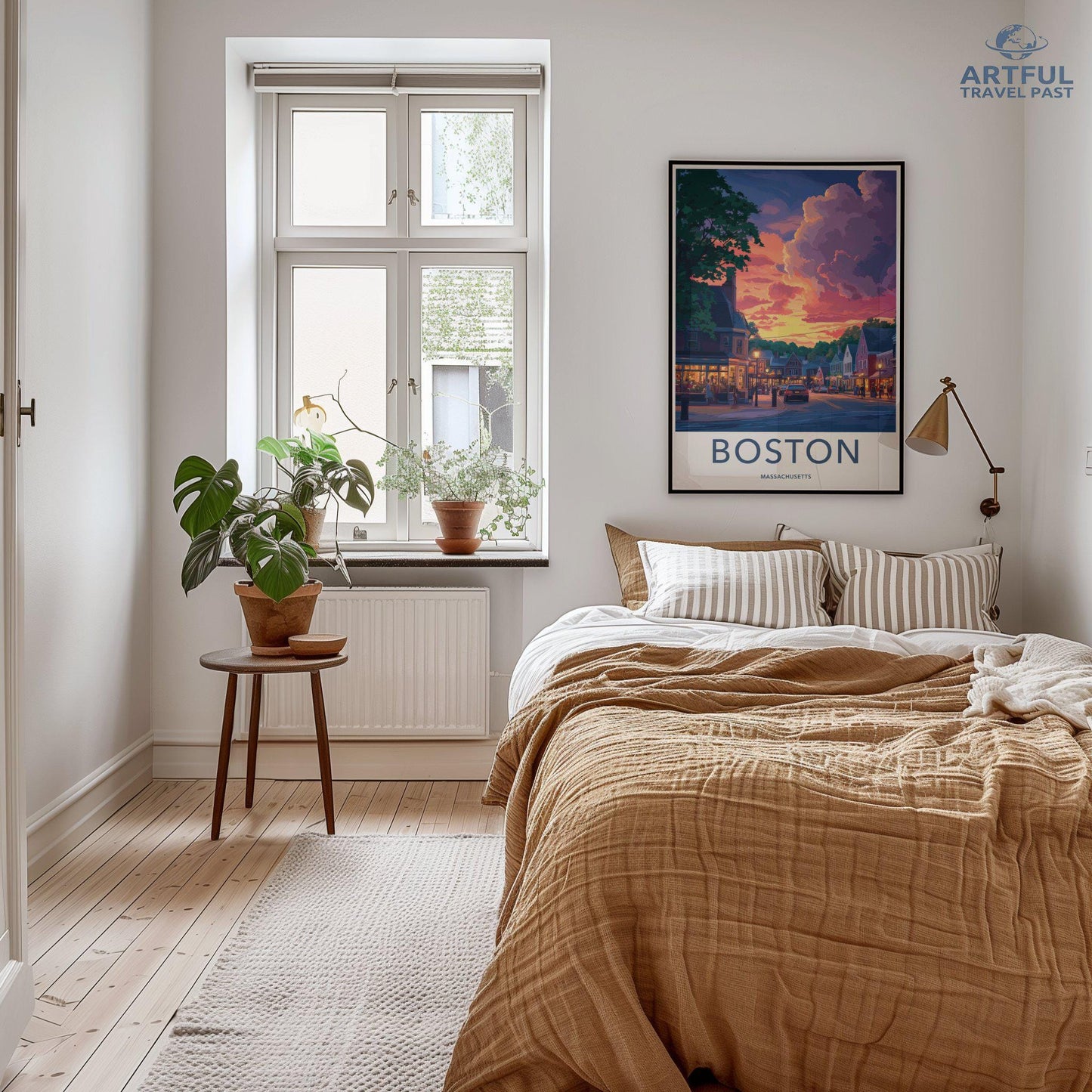 Boston Poster - Massachusetts Wall Art