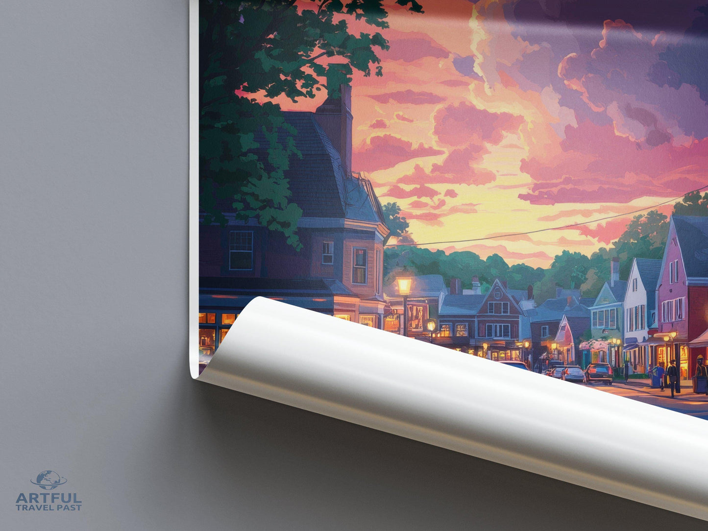 Boston Poster - Massachusetts Wall Art