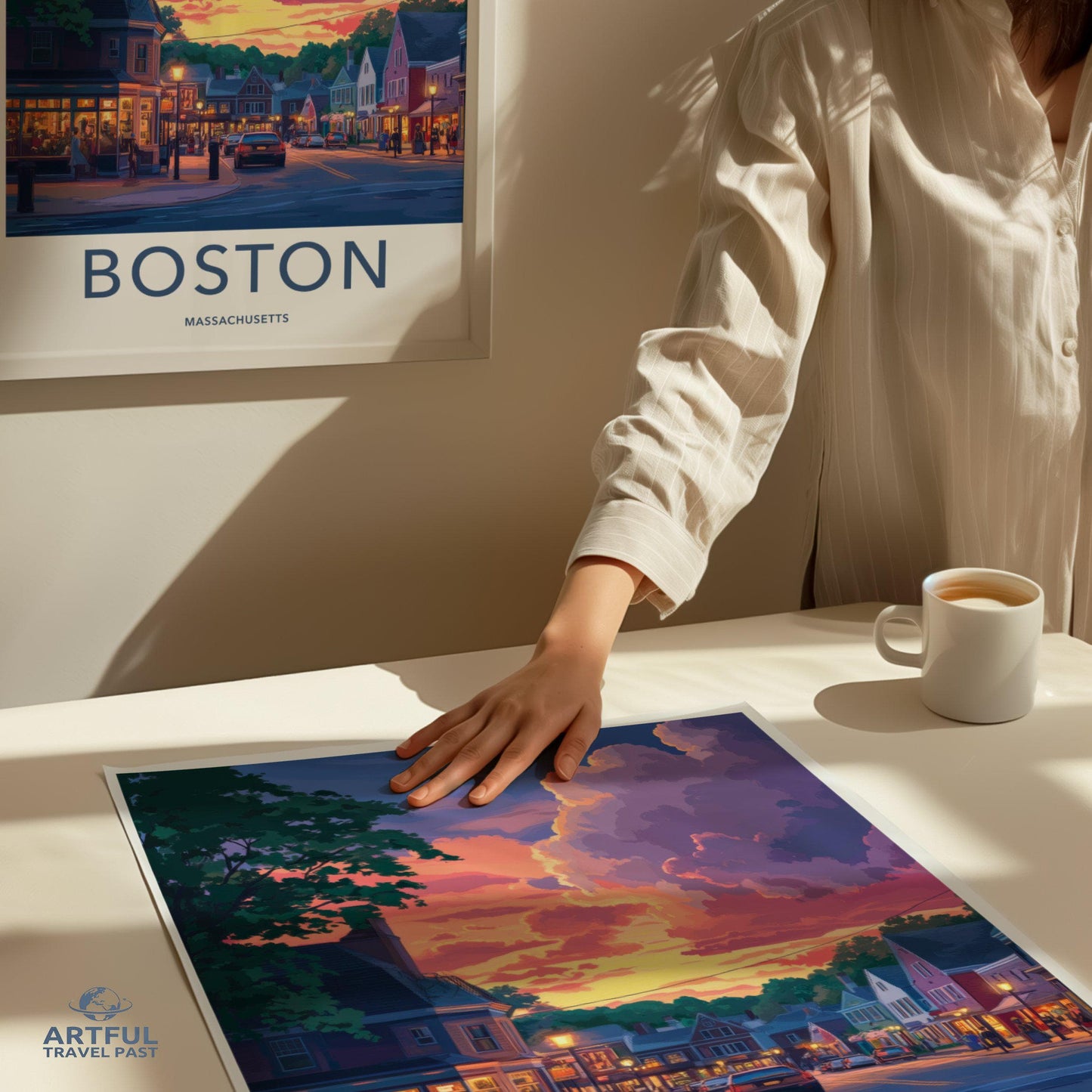 Boston Poster - Massachusetts Wall Art