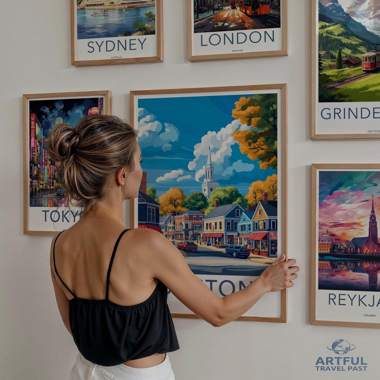 Boston Poster - Massachusetts Wall Art