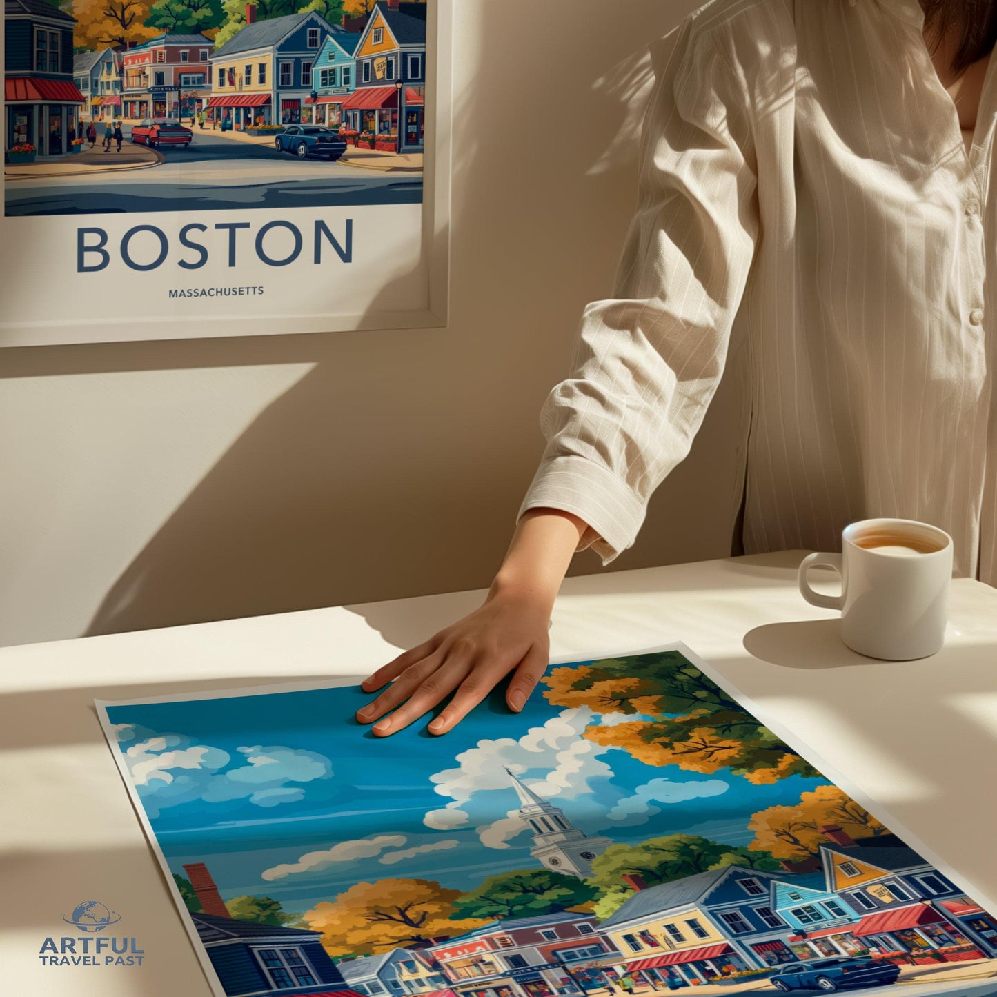 Boston Poster - Massachusetts Wall Art