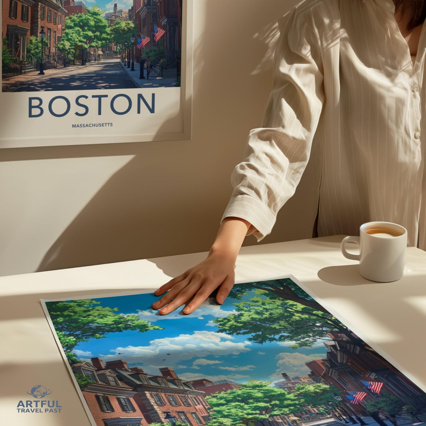Boston Poster - Massachusetts Wall Art