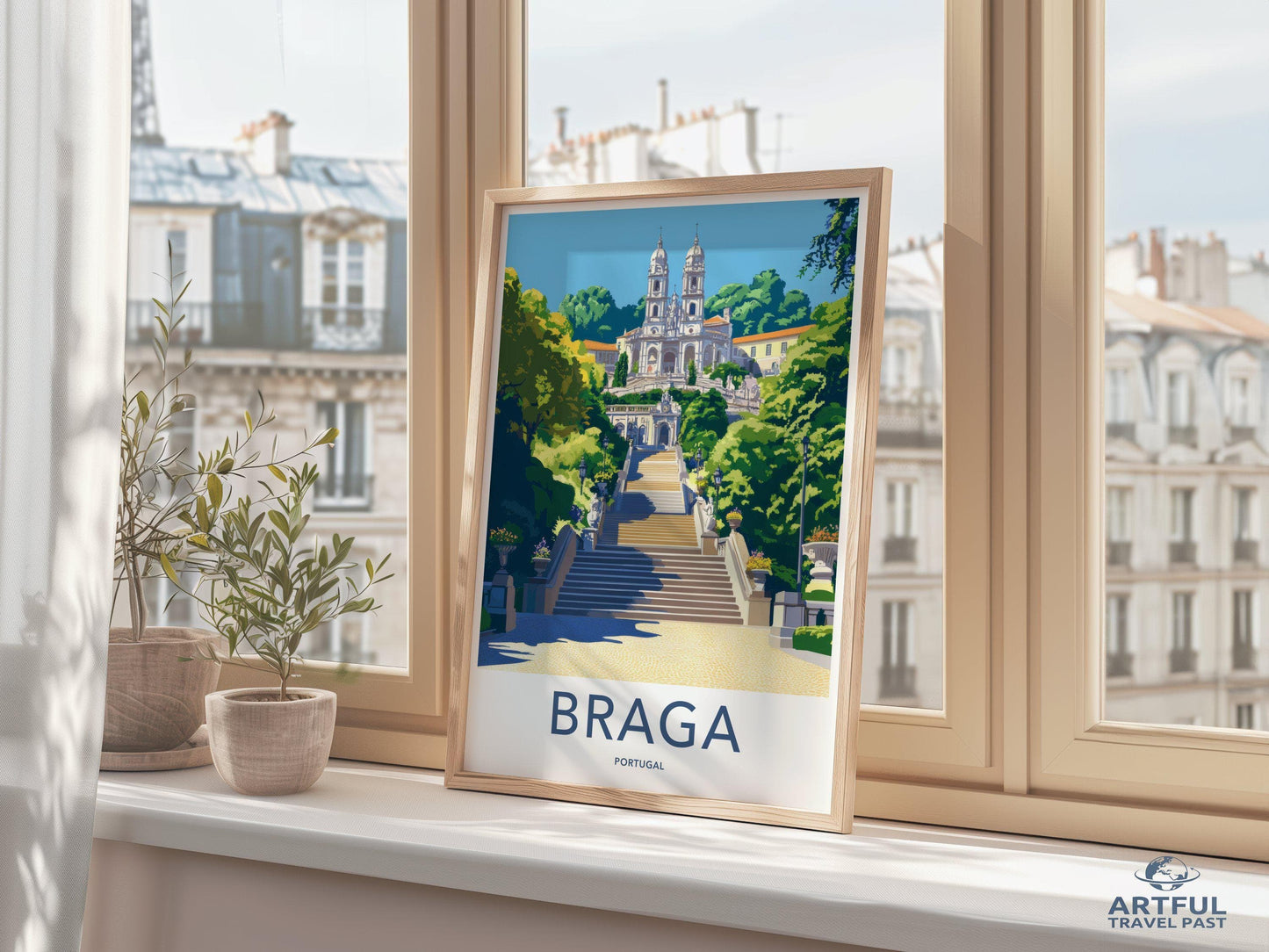 Braga Poster - Portugal Wall Art