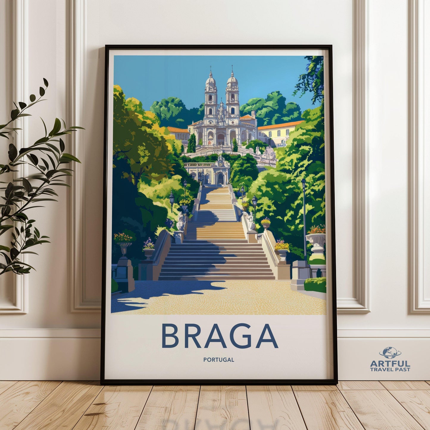 Braga Poster - Portugal Wall Art