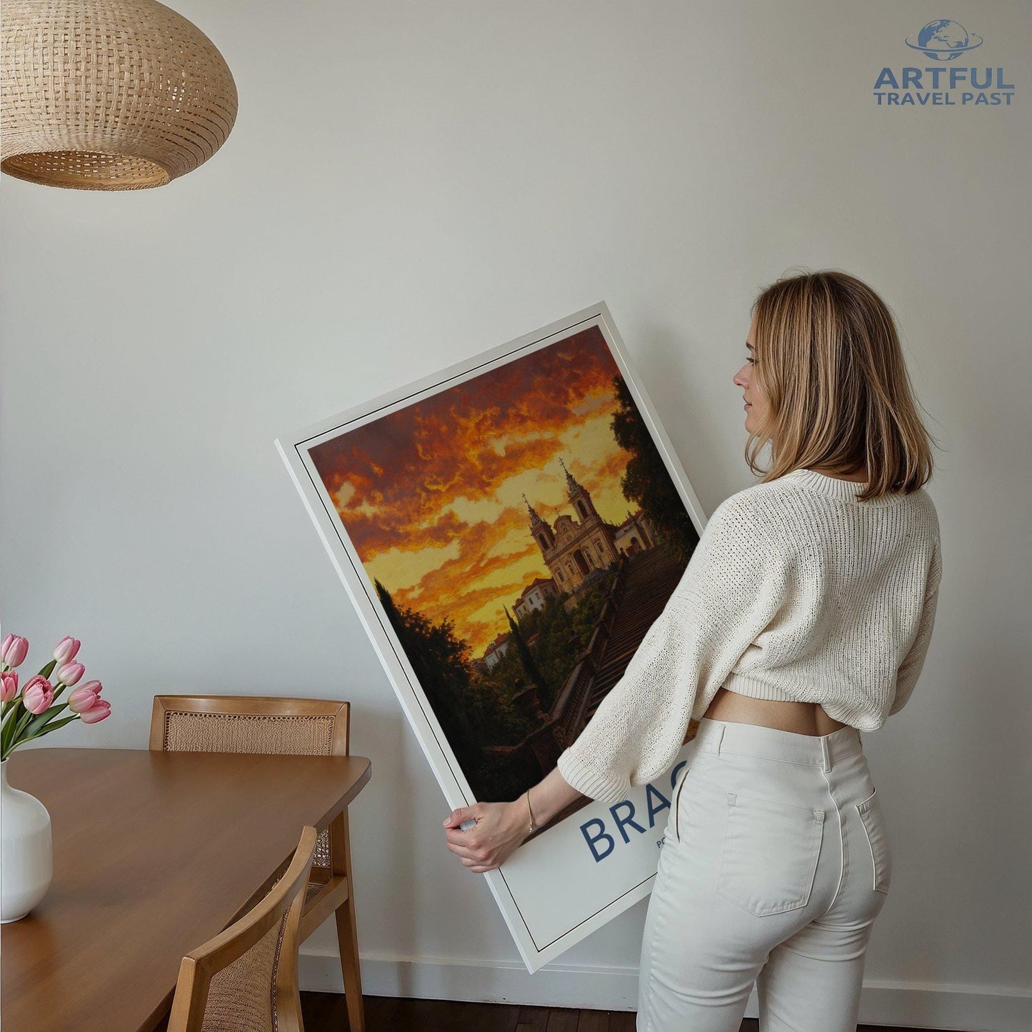 Braga Poster | Portugal Wall Art | Europe Decor