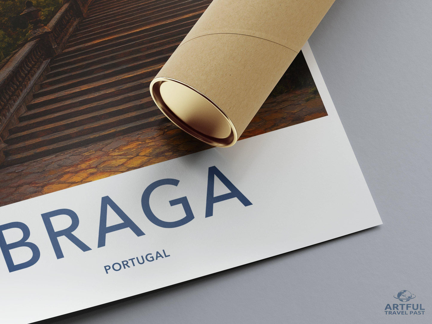 Braga Poster | Portugal Wall Art | Europe Decor