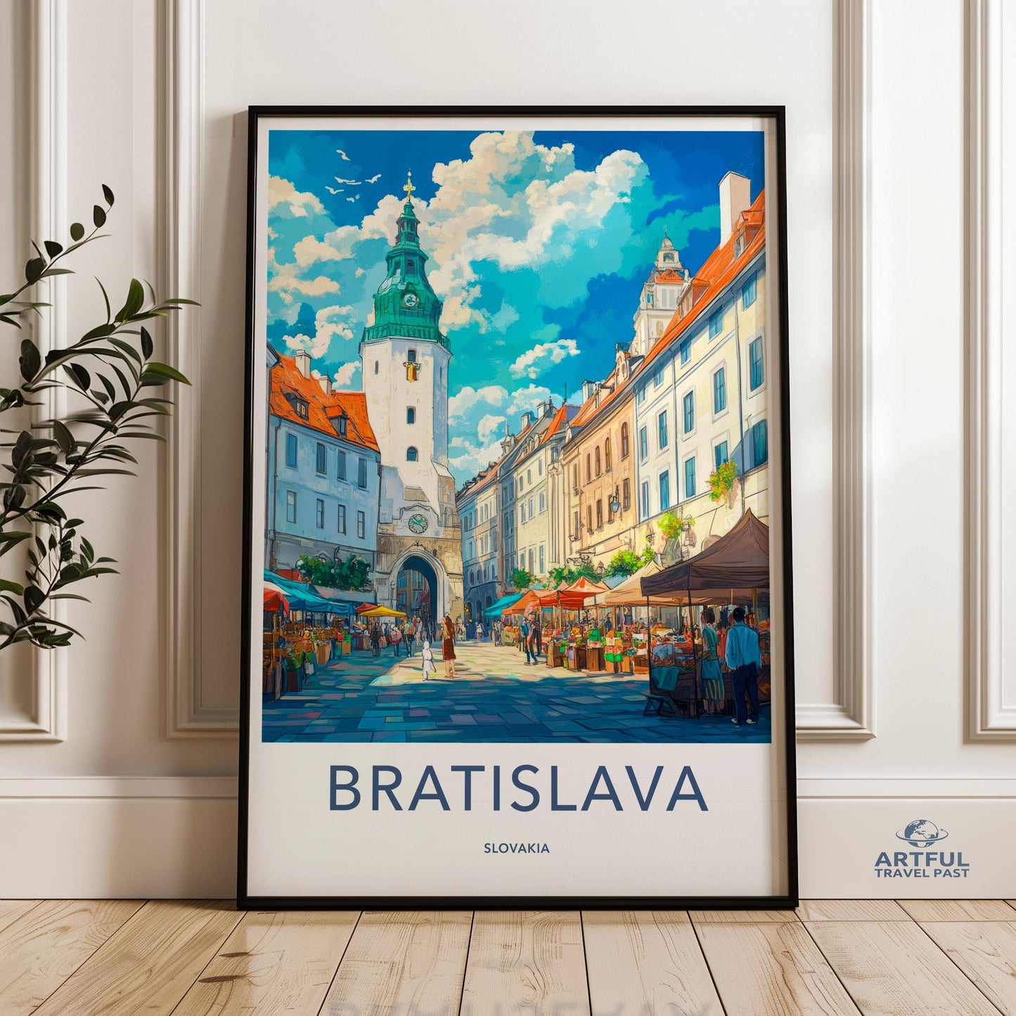 Bratislava Poster - Slovakia Wall Art