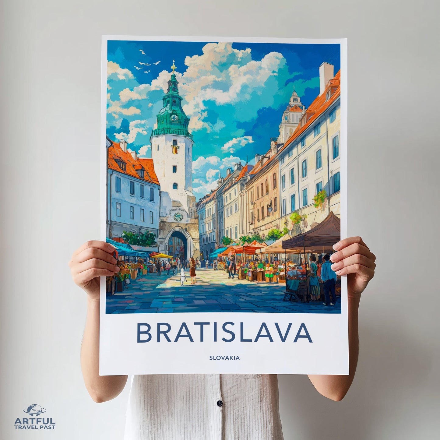 Bratislava Poster - Slovakia Wall Art