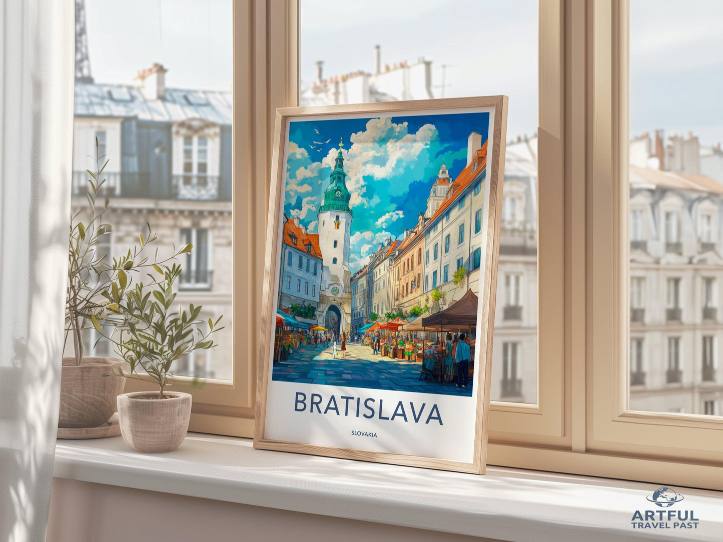 Bratislava Poster - Slovakia Wall Art