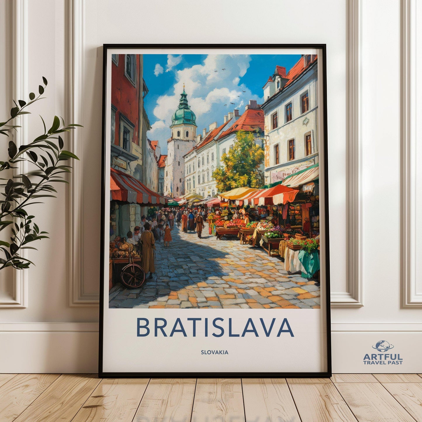 Bratislava Poster - Slovakia Wall Art