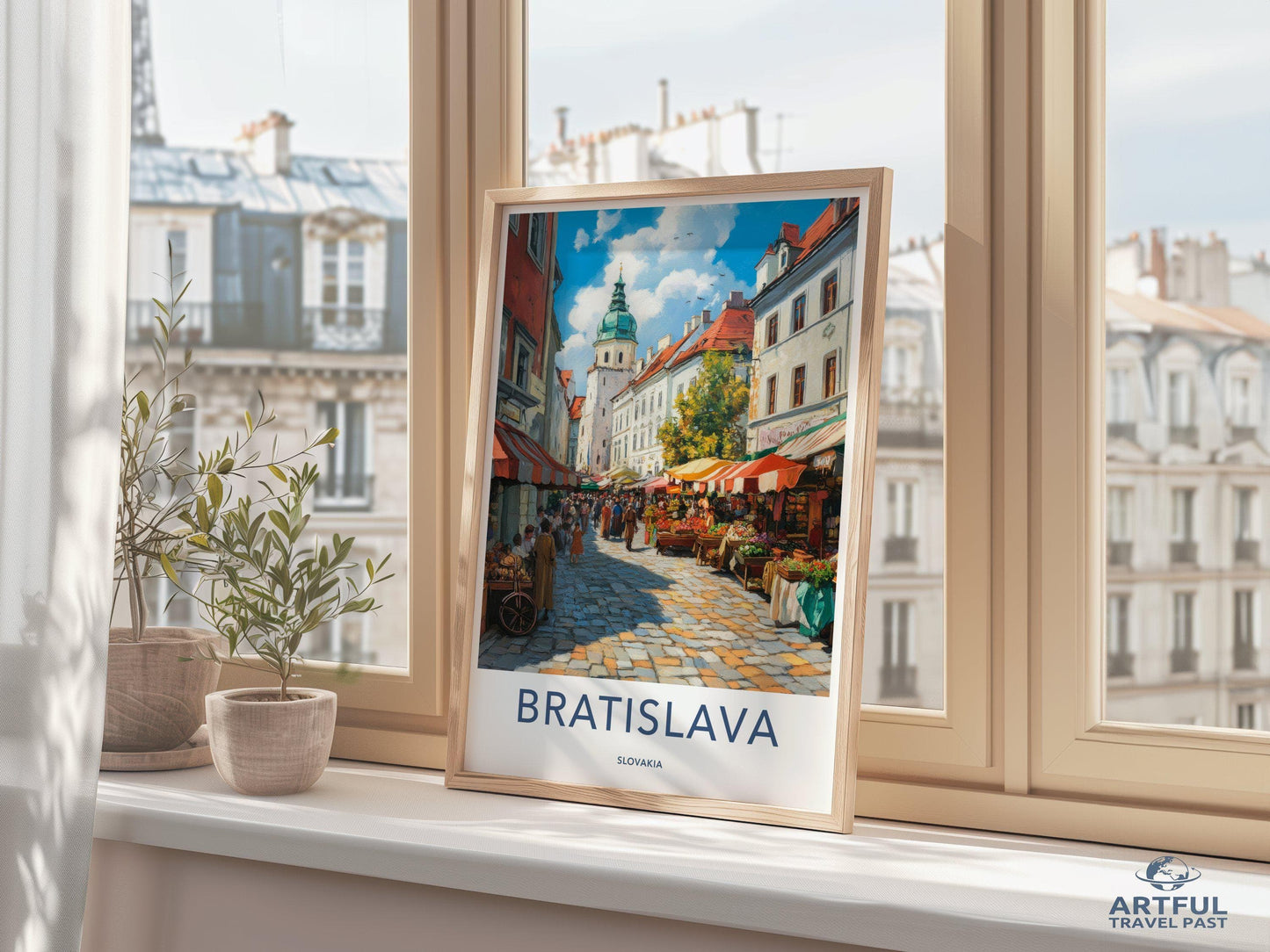 Bratislava Poster - Slovakia Wall Art
