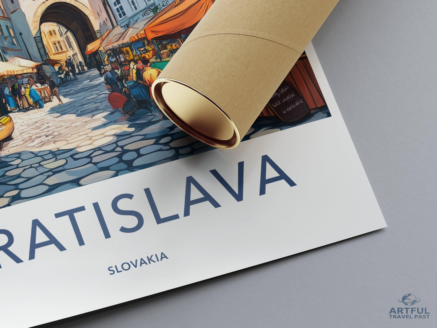 Bratislava Poster - Slovakia Wall Art