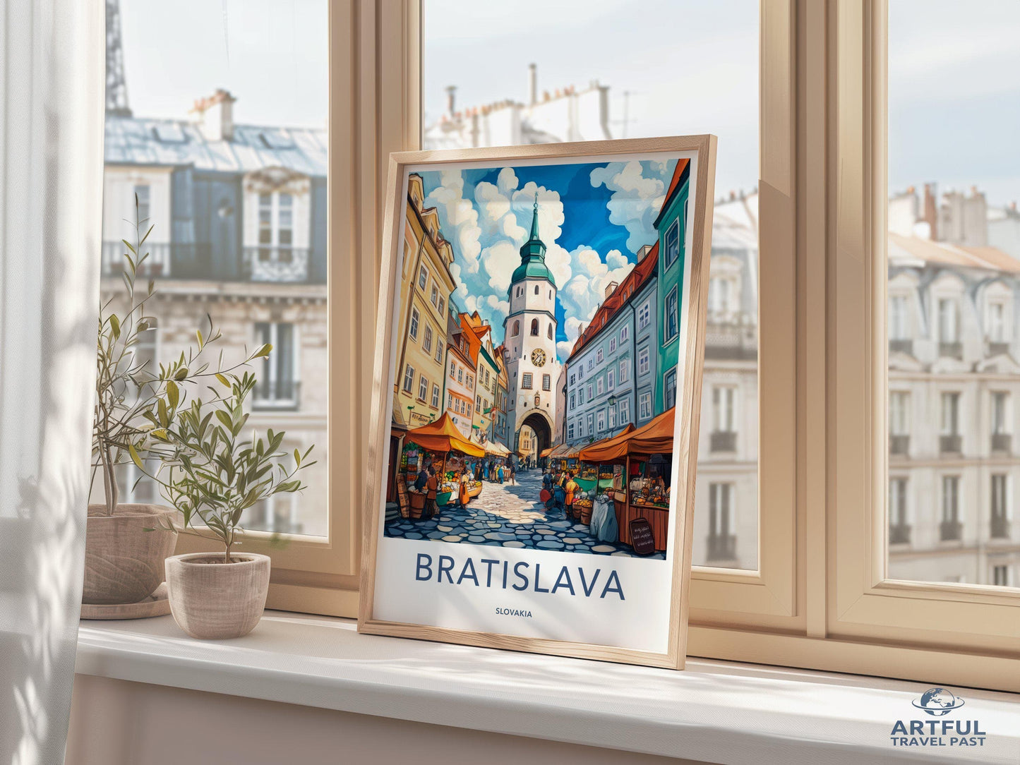 Bratislava Poster - Slovakia Wall Art