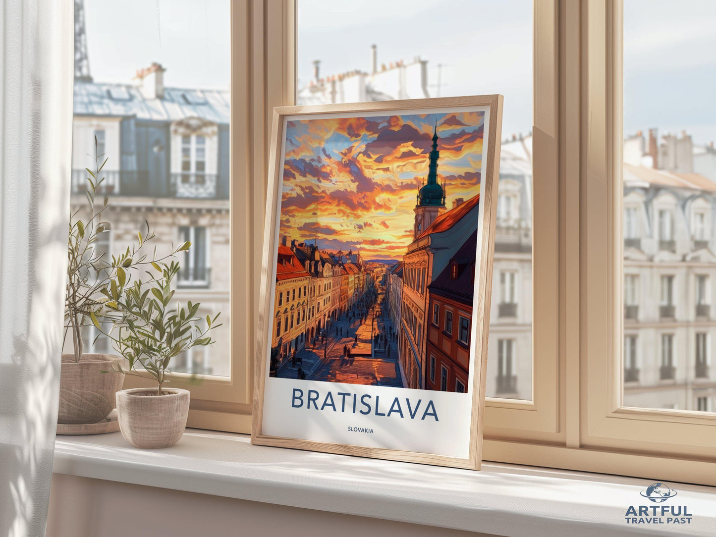 Bratislava Poster - Slovakia Wall Art