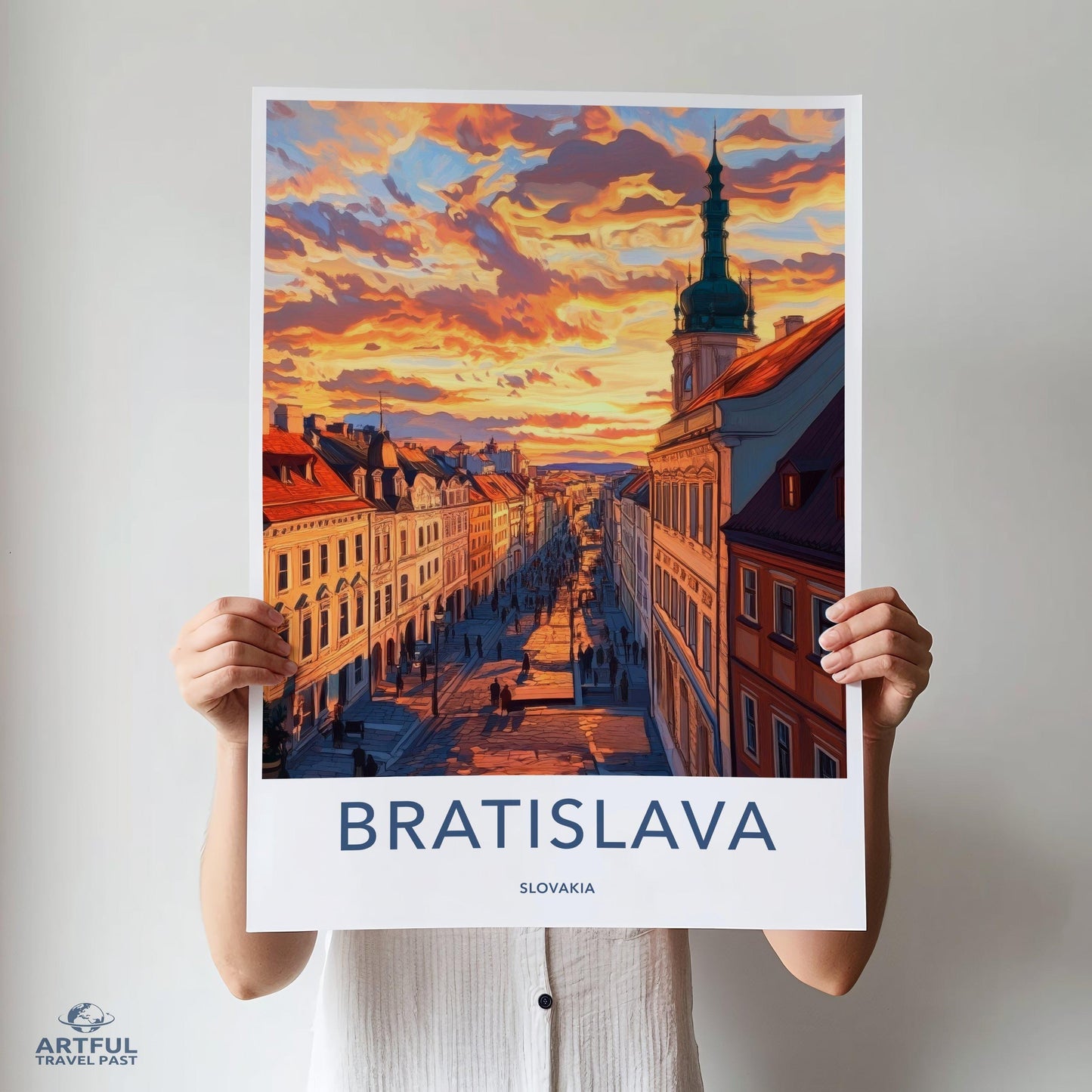 Bratislava Poster - Slovakia Wall Art