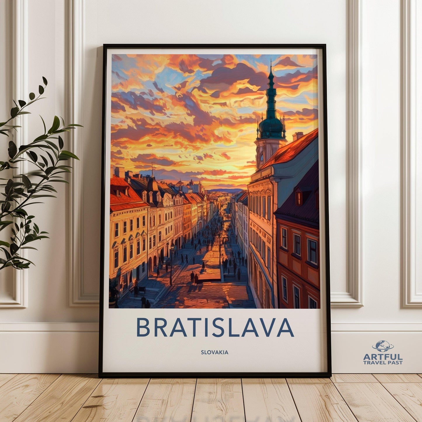 Bratislava Poster - Slovakia Wall Art