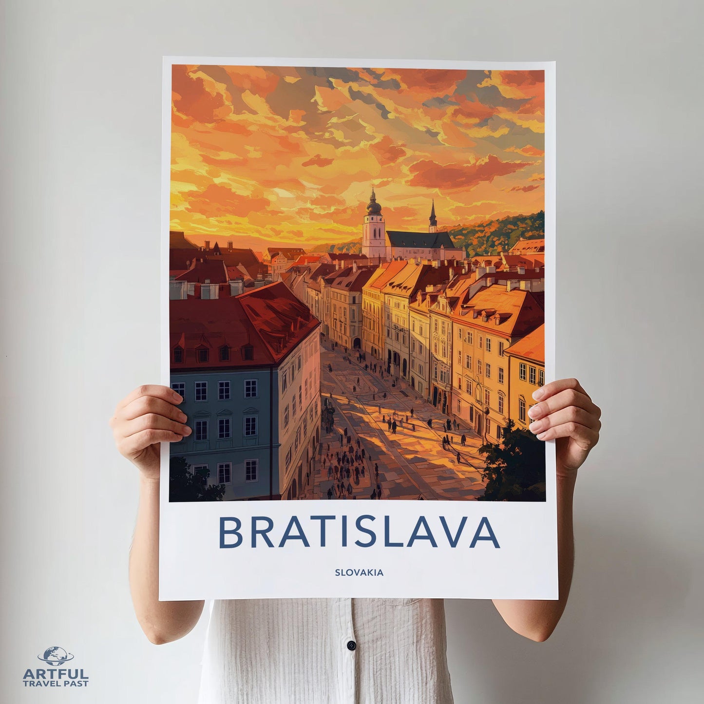 Bratislava Poster - Slovakia Wall Art