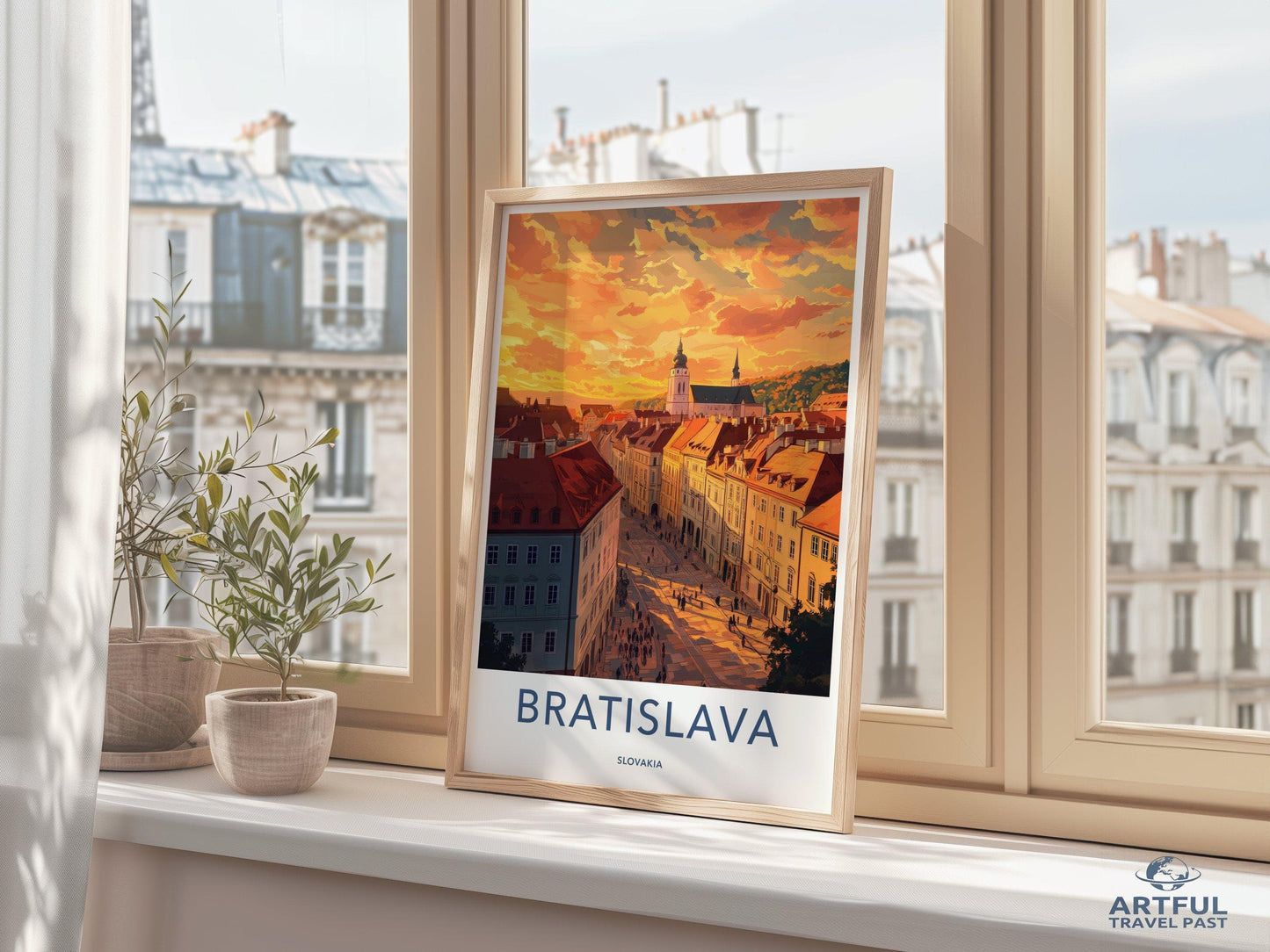 Bratislava Poster - Slovakia Wall Art