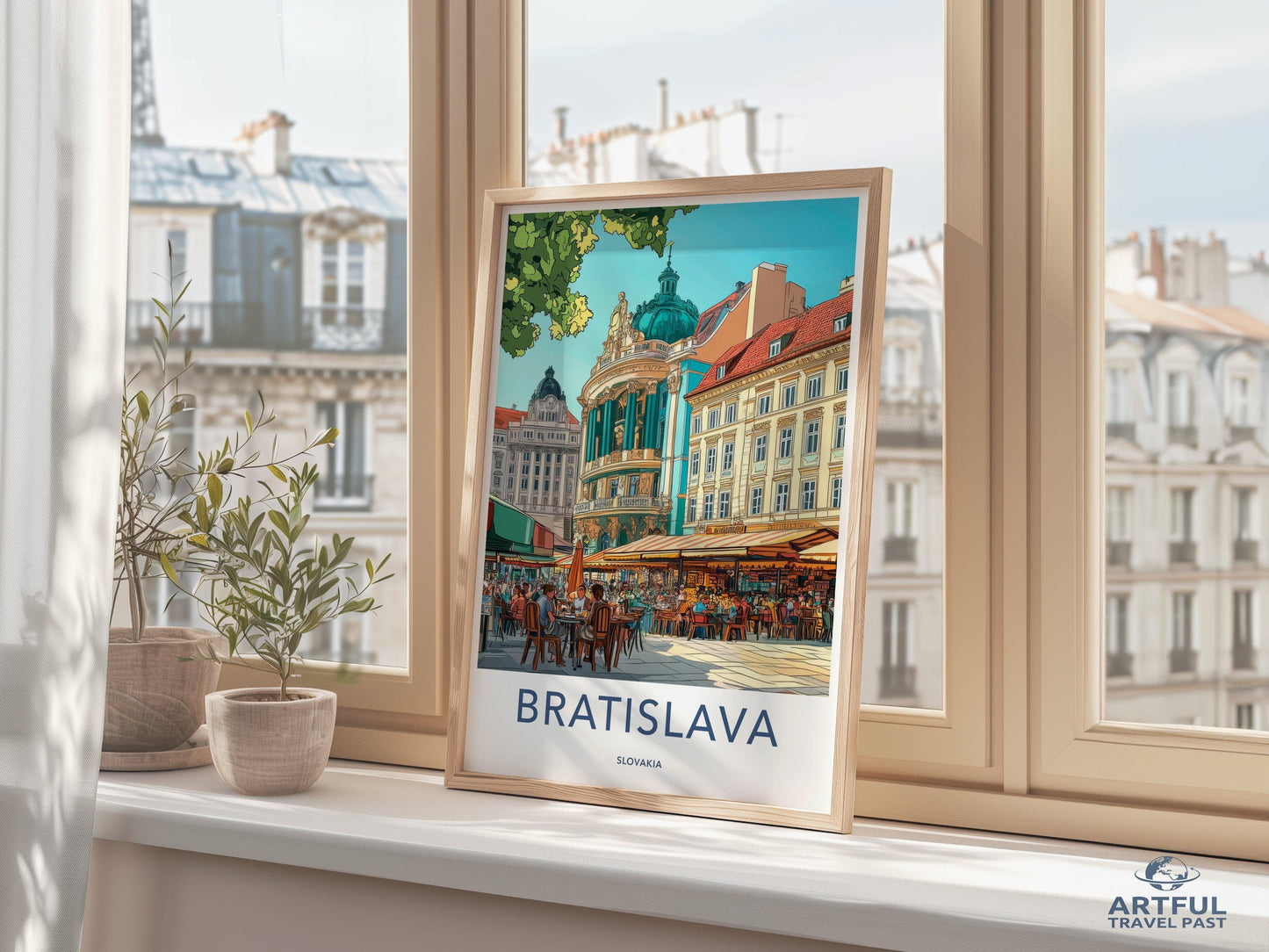 Bratislava Poster - Slovakia Wall Art