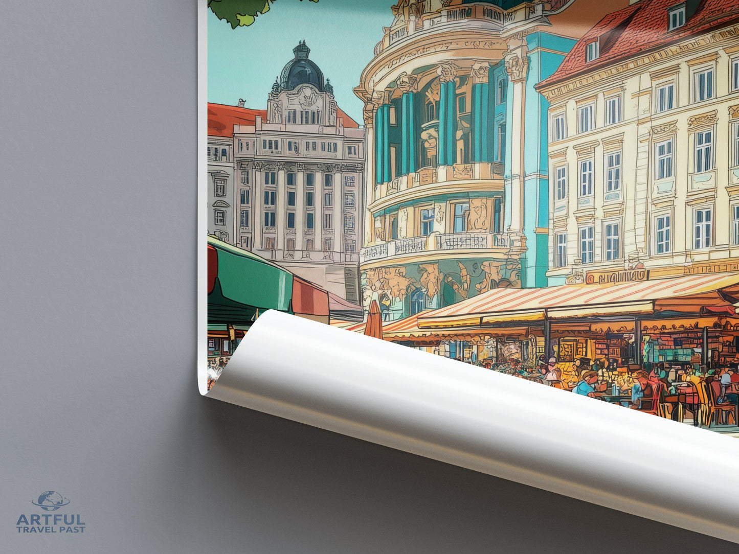 Bratislava Poster - Slovakia Wall Art