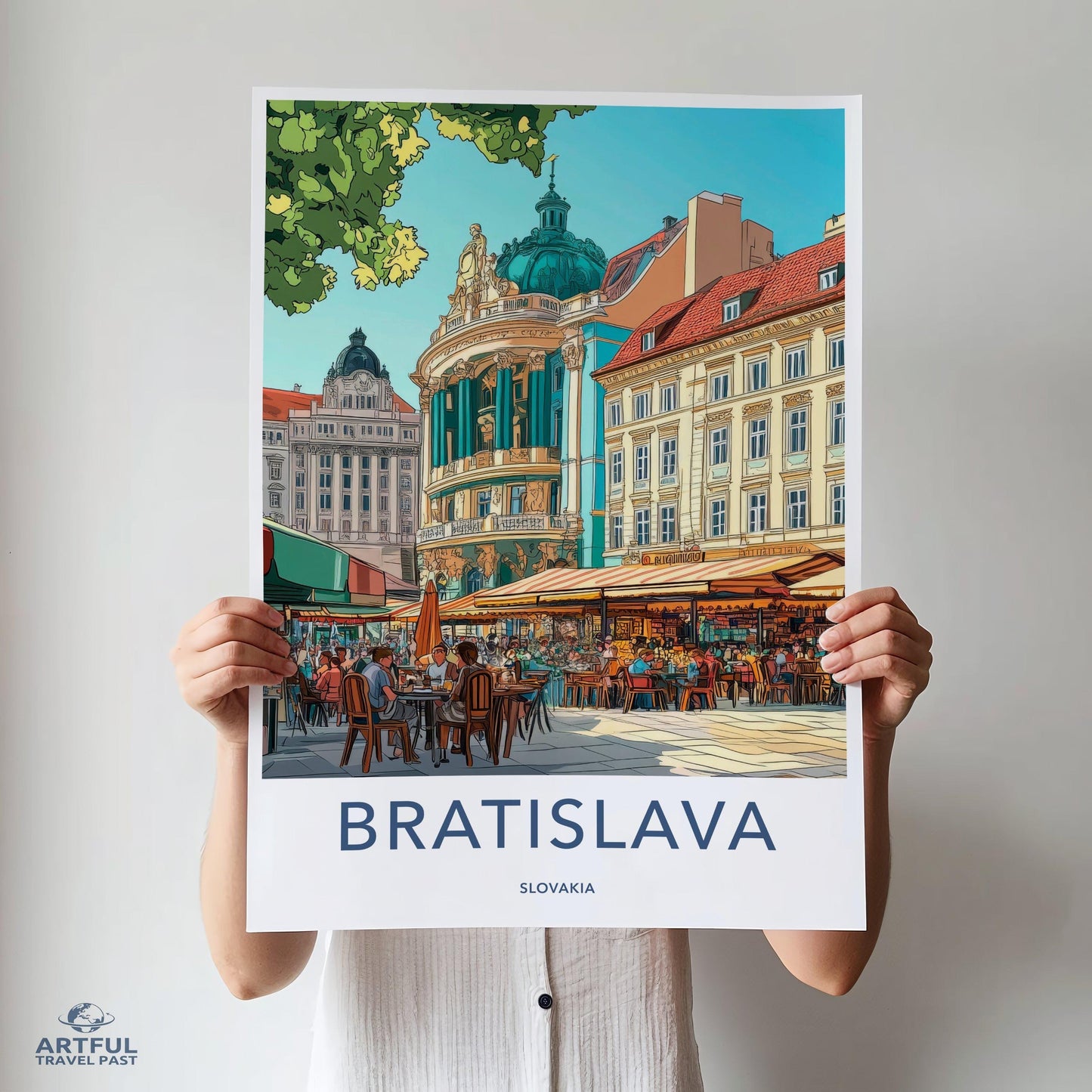 Bratislava Poster - Slovakia Wall Art