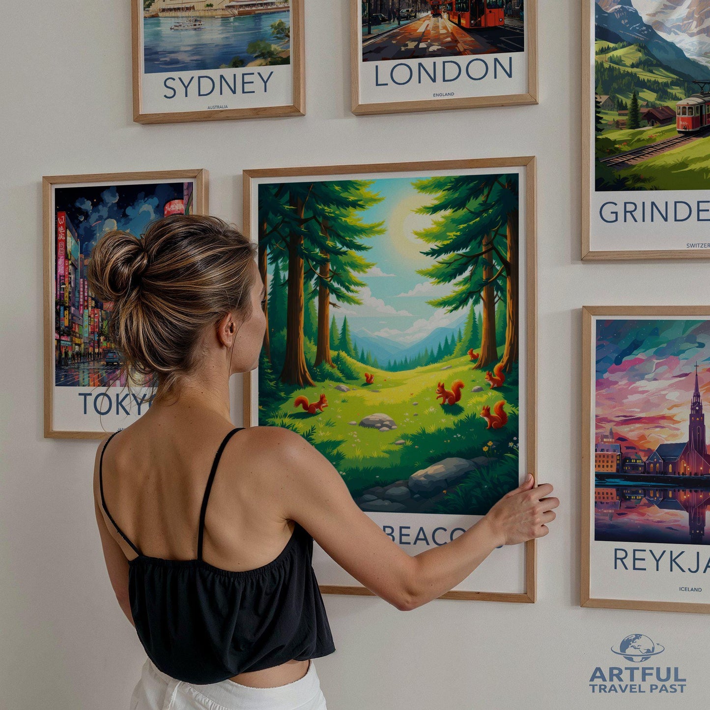 Brecon Beacons National Park Poster
