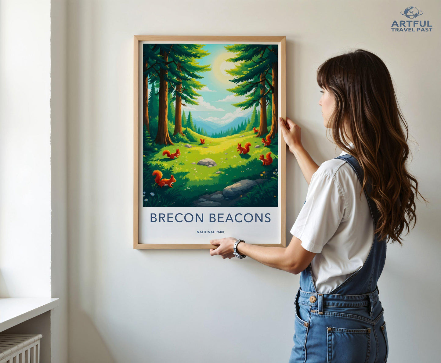 Brecon Beacons National Park Poster