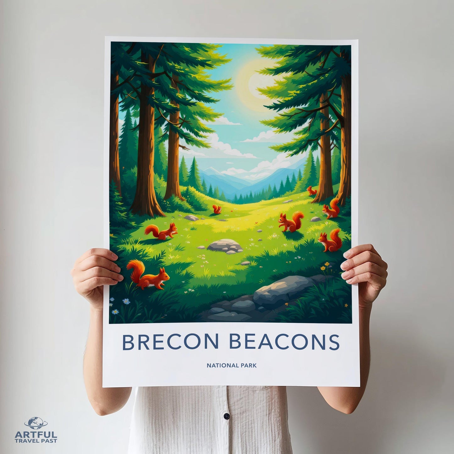 Brecon Beacons National Park Poster