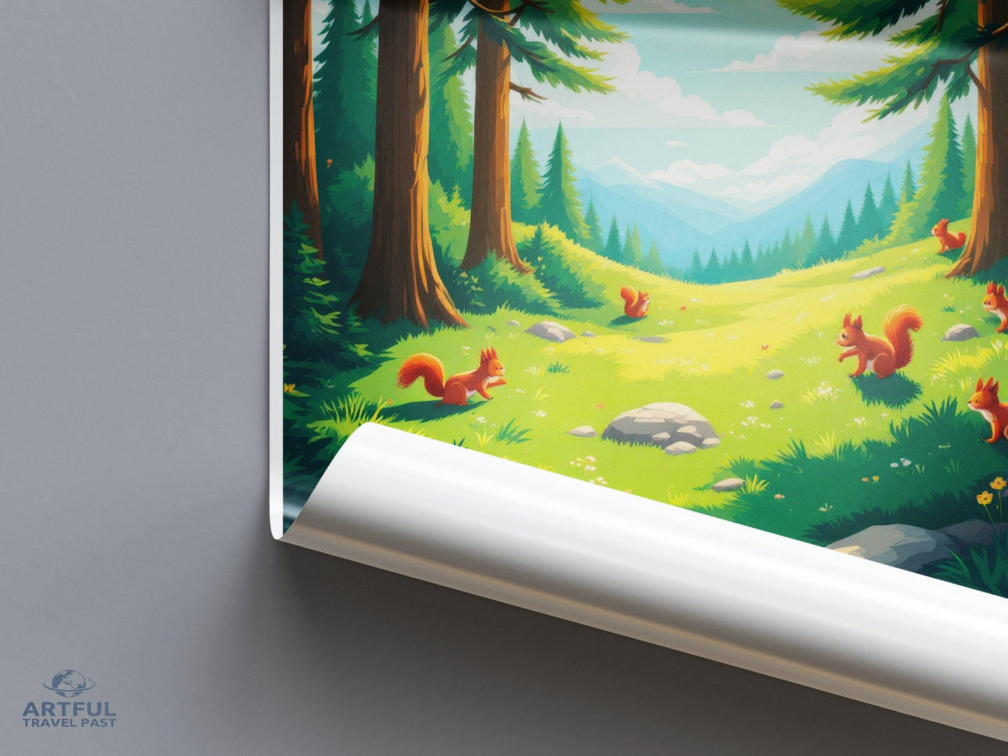 Brecon Beacons National Park Poster