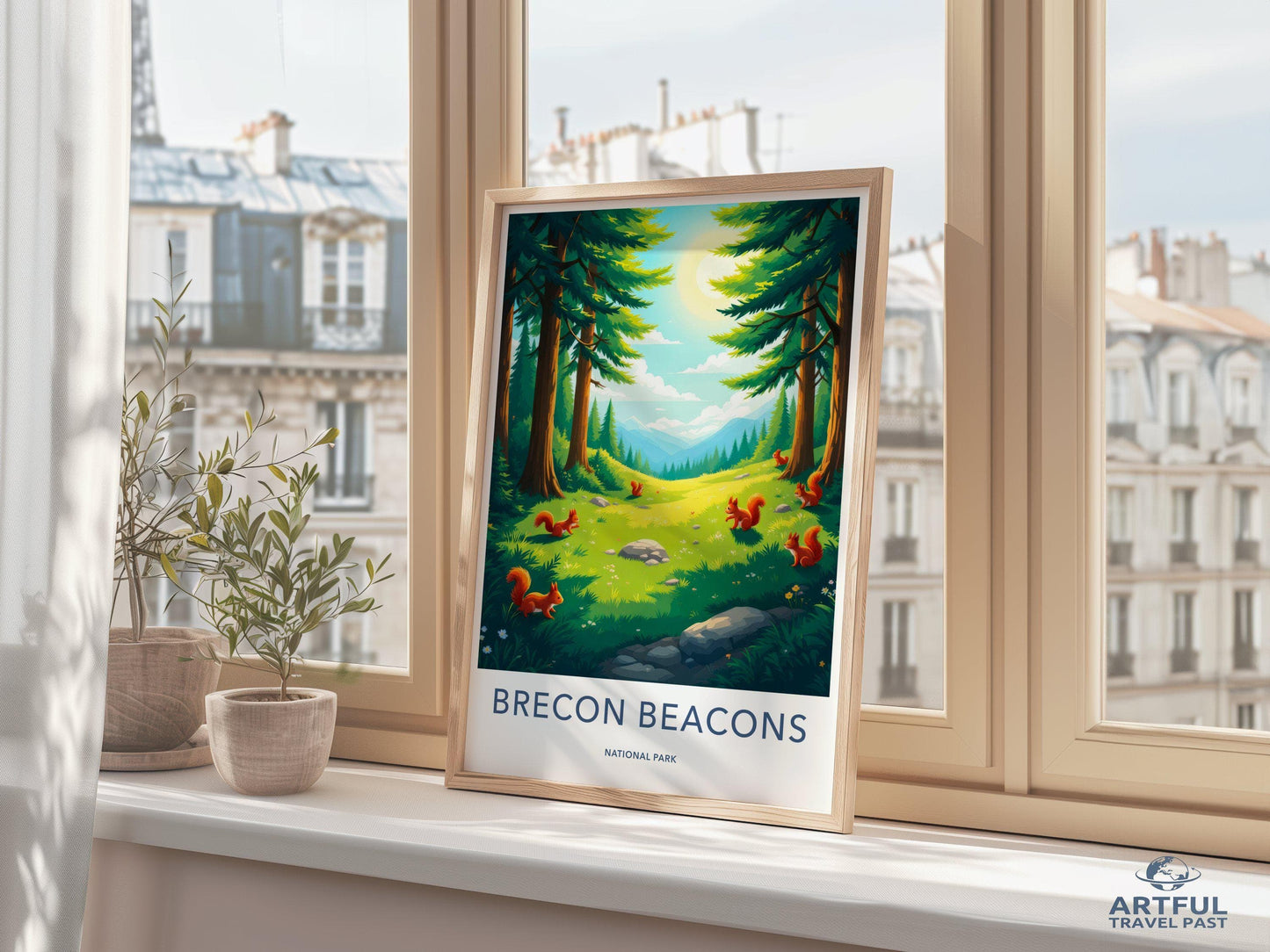 Brecon Beacons National Park Poster