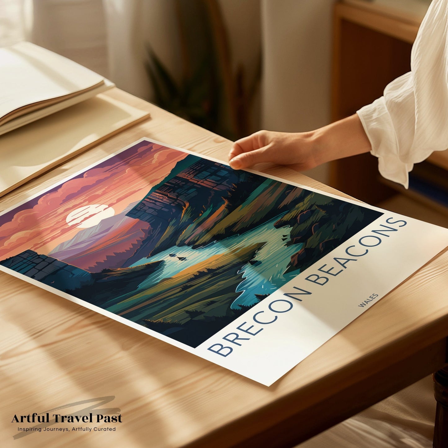 Brecon Beacons Poster - Wales Wall Art