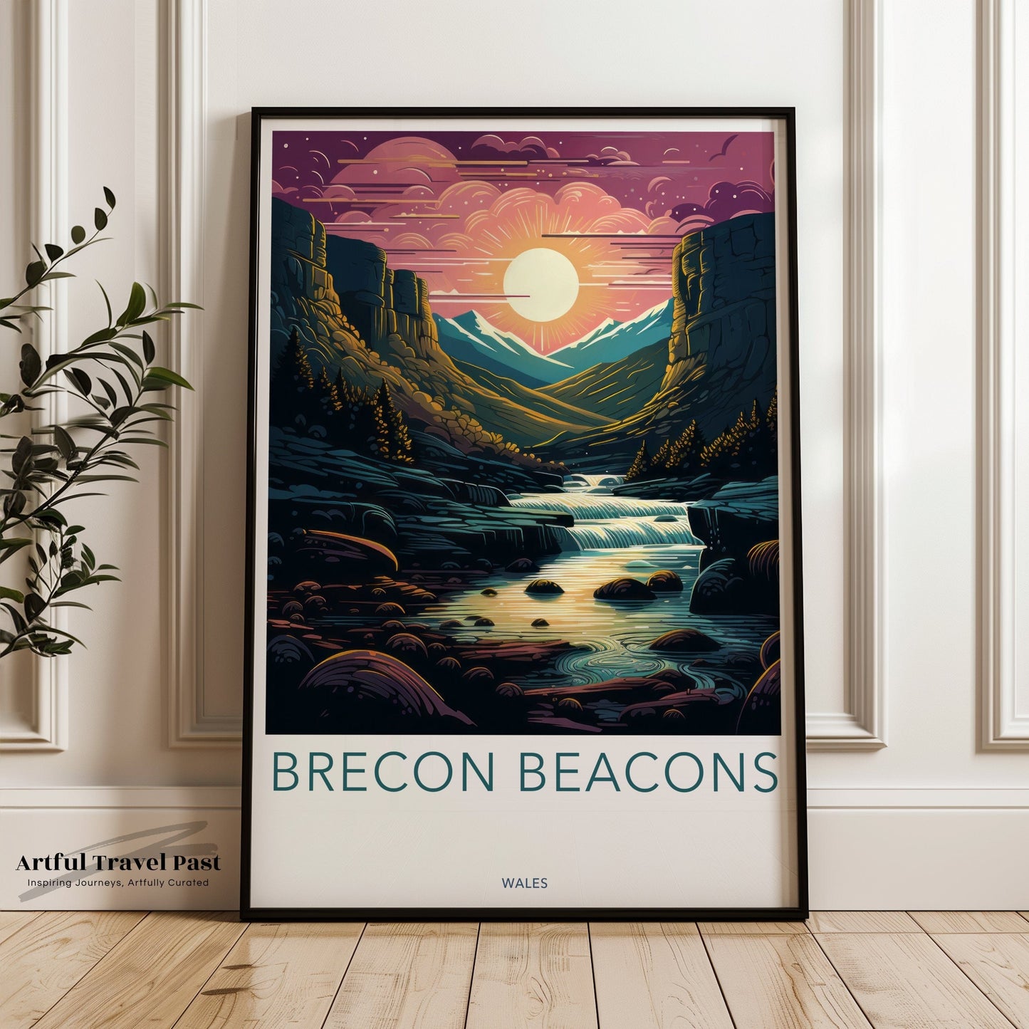 Brecon Beacons Poster - Wales Wall Art