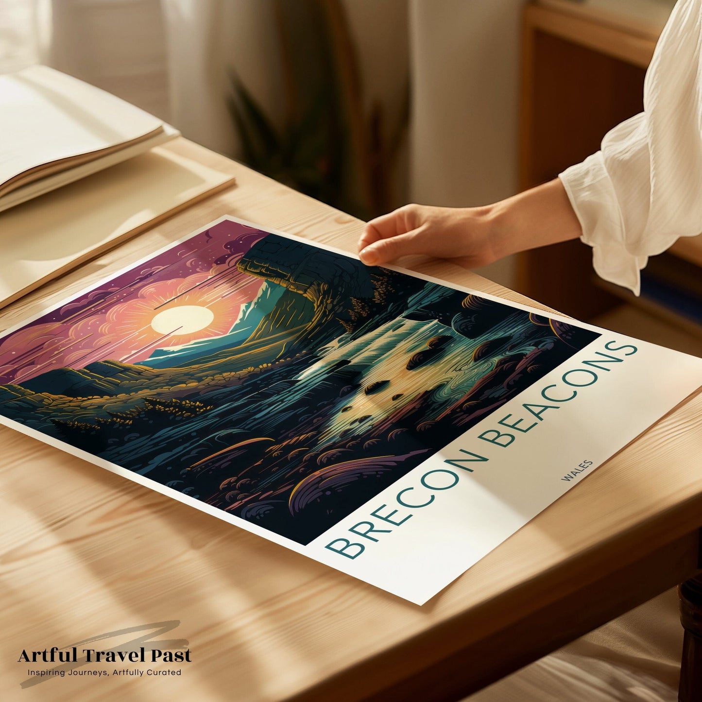 Brecon Beacons Poster - Wales Wall Art