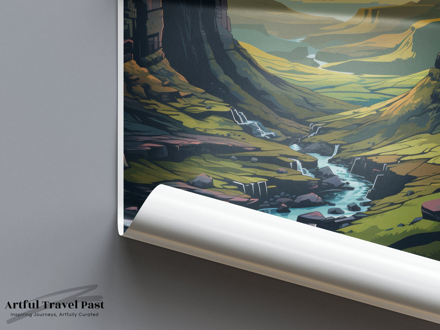 Brecon Beacons Poster - Wales Wall Art