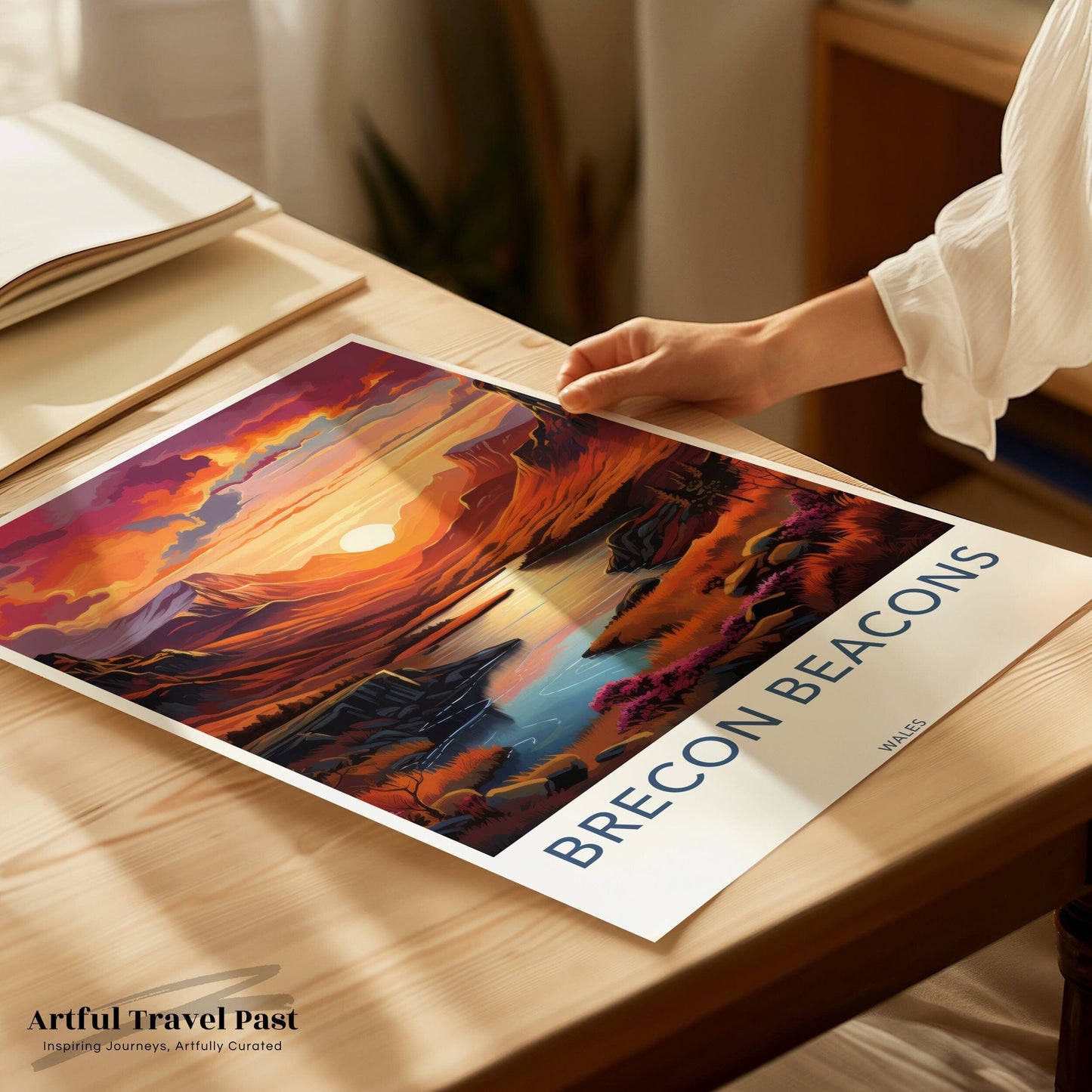 Brecon Beacons Poster | Wales Wall Art | UK Decor