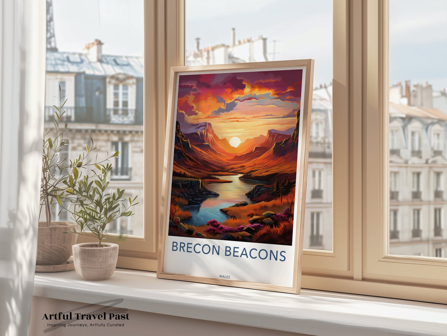 Brecon Beacons Poster | Wales Wall Art | UK Decor
