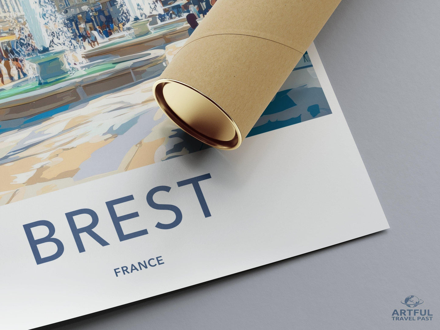 Brest Poster - France Wall Art