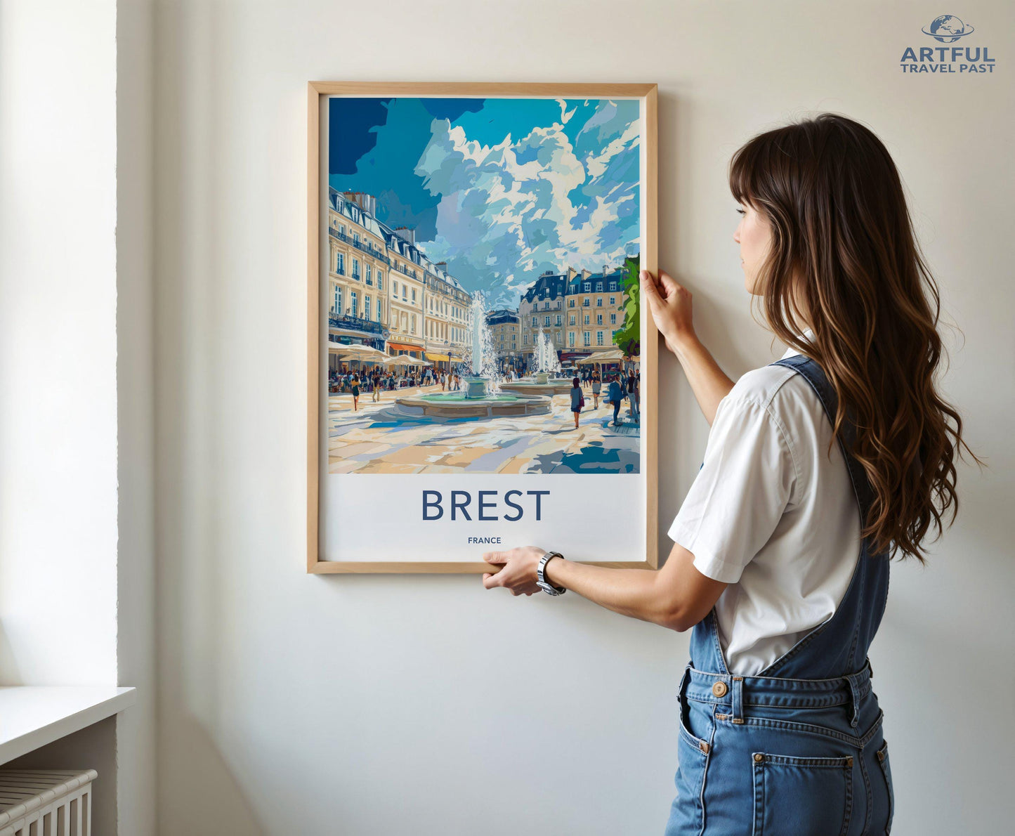 Brest Poster - France Wall Art