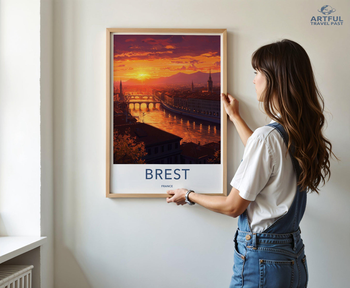 Brest Poster - France Wall Art