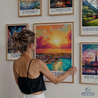 Bridgetown Poster - Barbados Wall Art