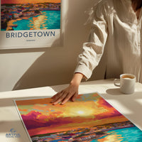 Bridgetown Poster - Barbados Wall Art