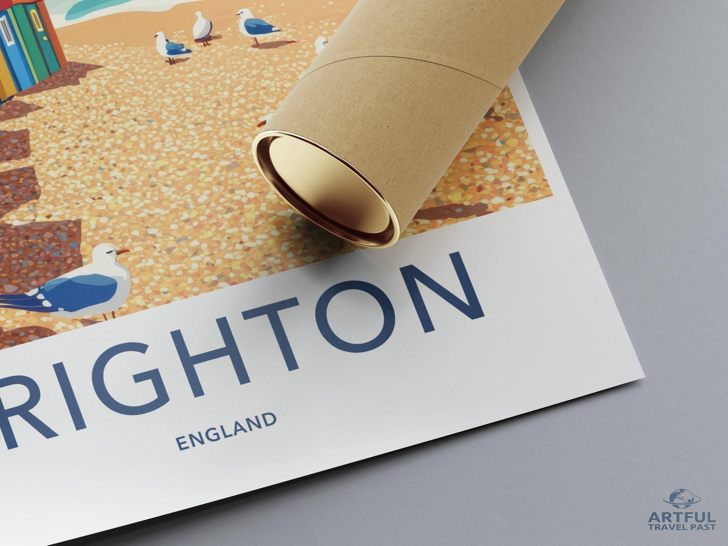 Brighton Poster - England Wall Art