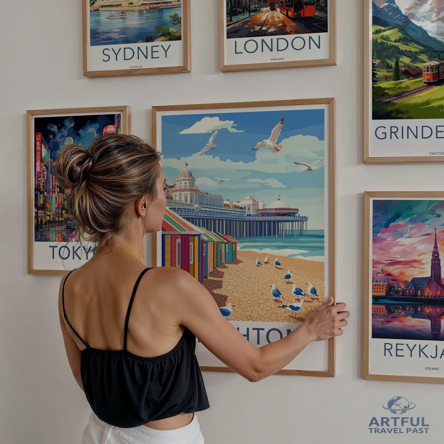 Brighton Poster - England Wall Art